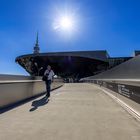 Übergang zur BMW Welt München