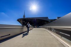 Übergang zur BMW Welt München