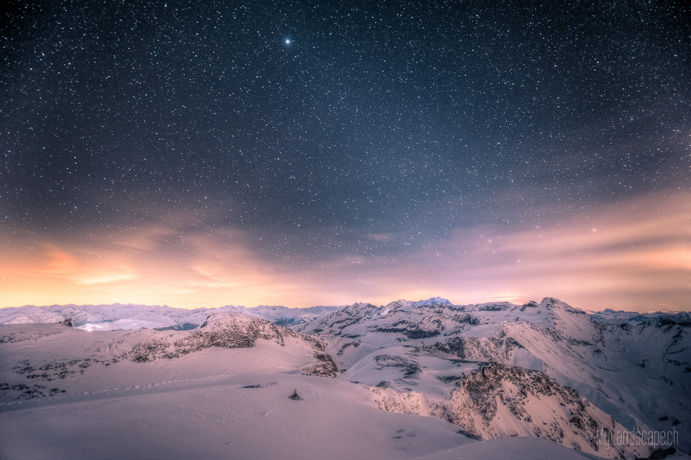 ^ Überlebenskampf auf 3000m: Sternenhimmel ^