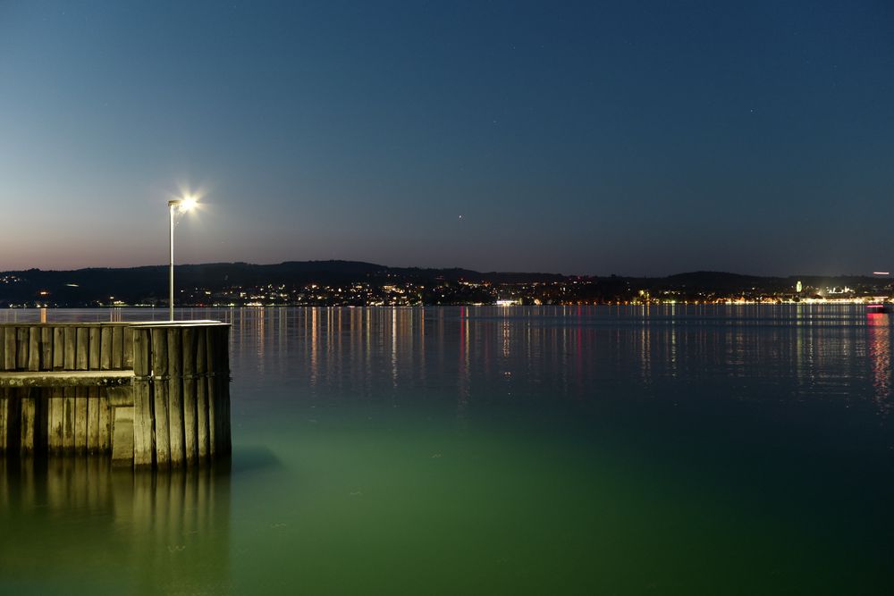 Überlingen bei Nacht