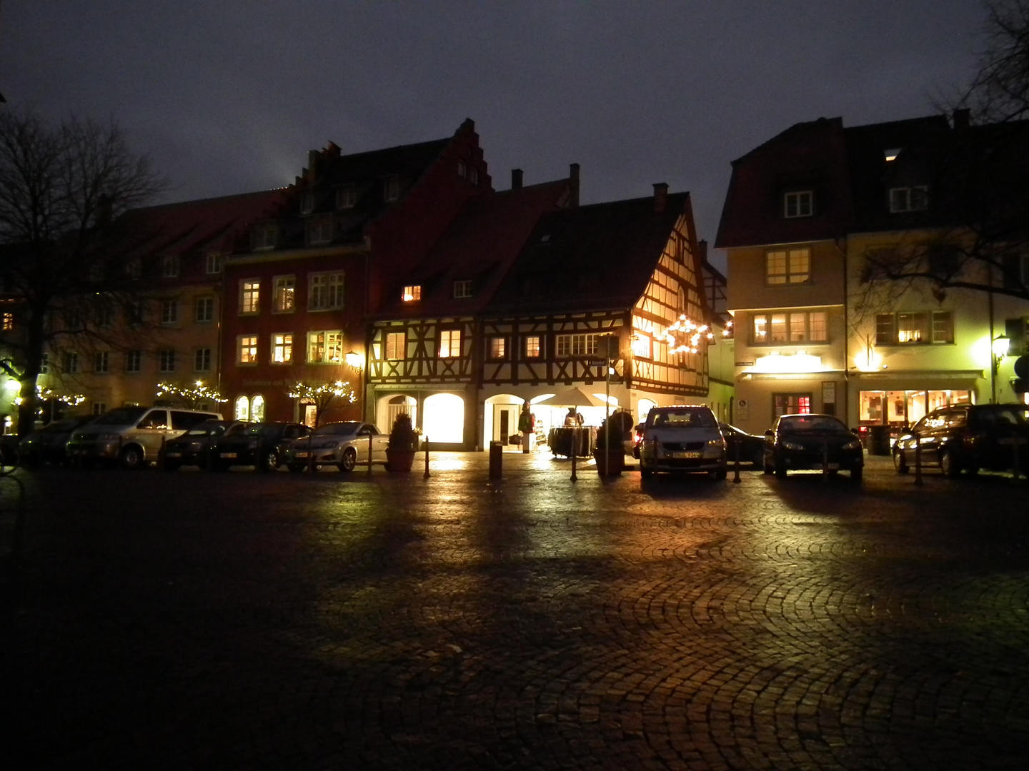 Überlingen bei Nacht