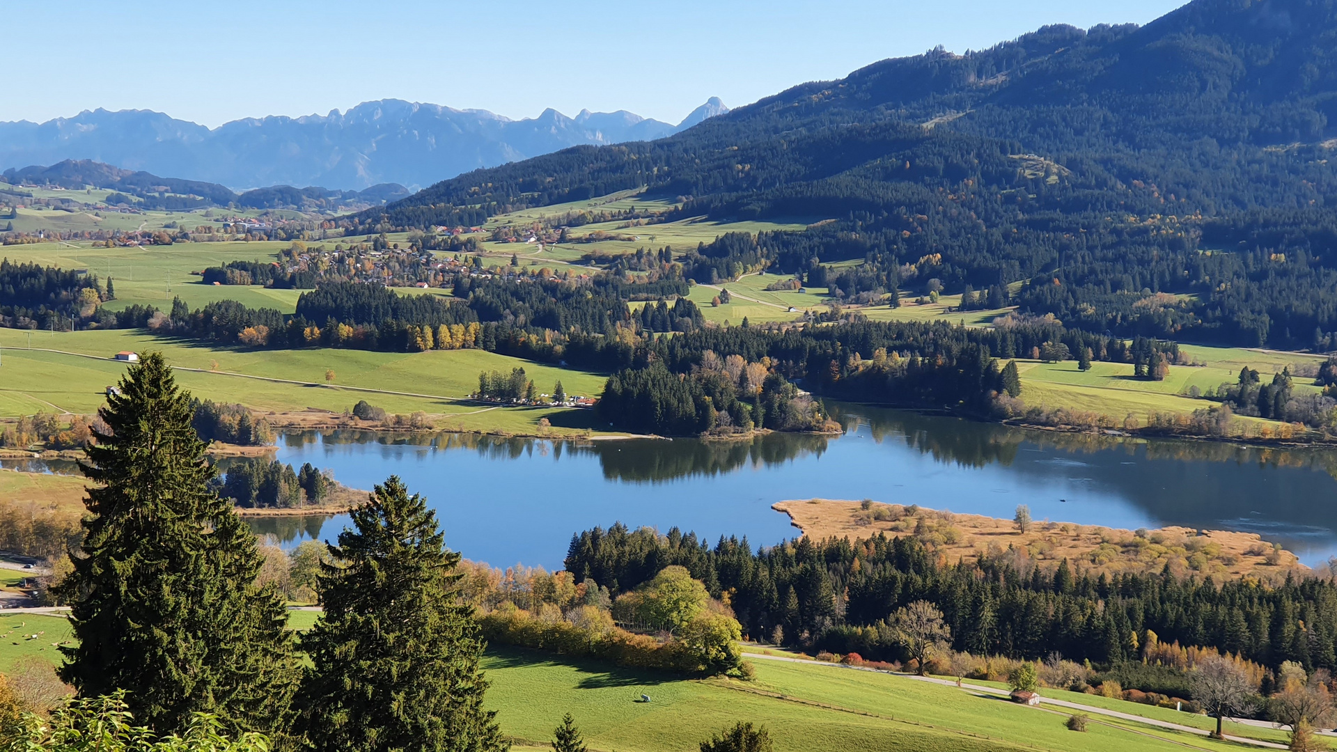 Überm Grüntensee ...