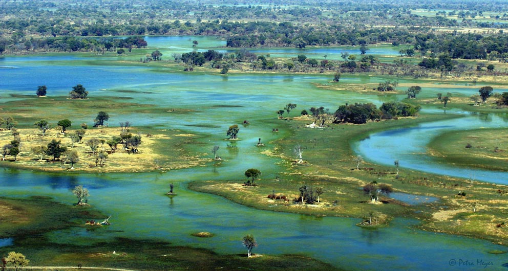 Über'm Okavango Delta