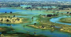 Über'm Okavango Delta