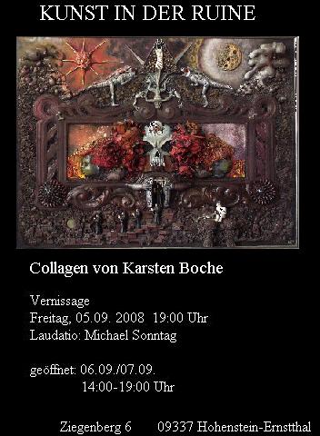 Übermorgen ist die Ausstellung von Karsten Boche