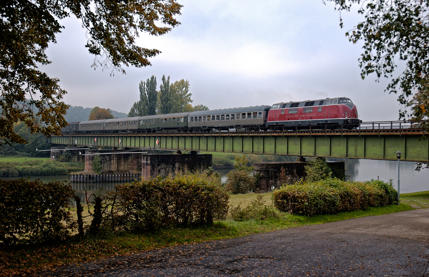 Über´n Buckel 2007 - Über den Neckar in Jagstfeld