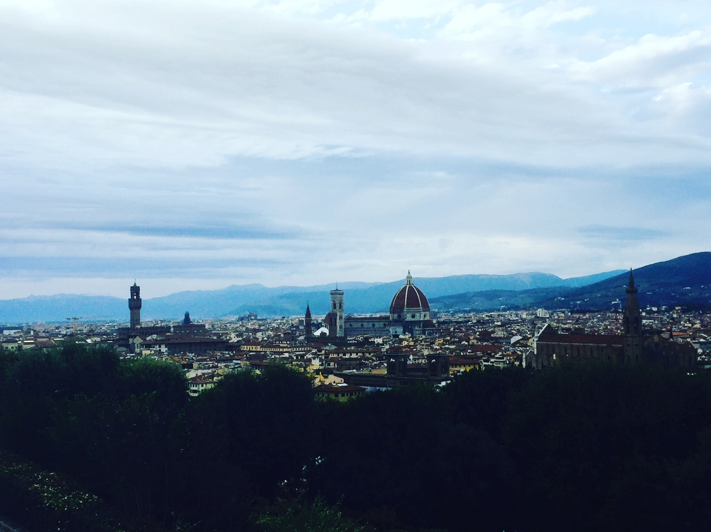 Übern den Dächern von Florenz 