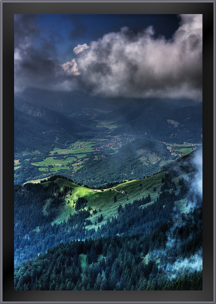 Übern Wolken auf dem Wendelstein