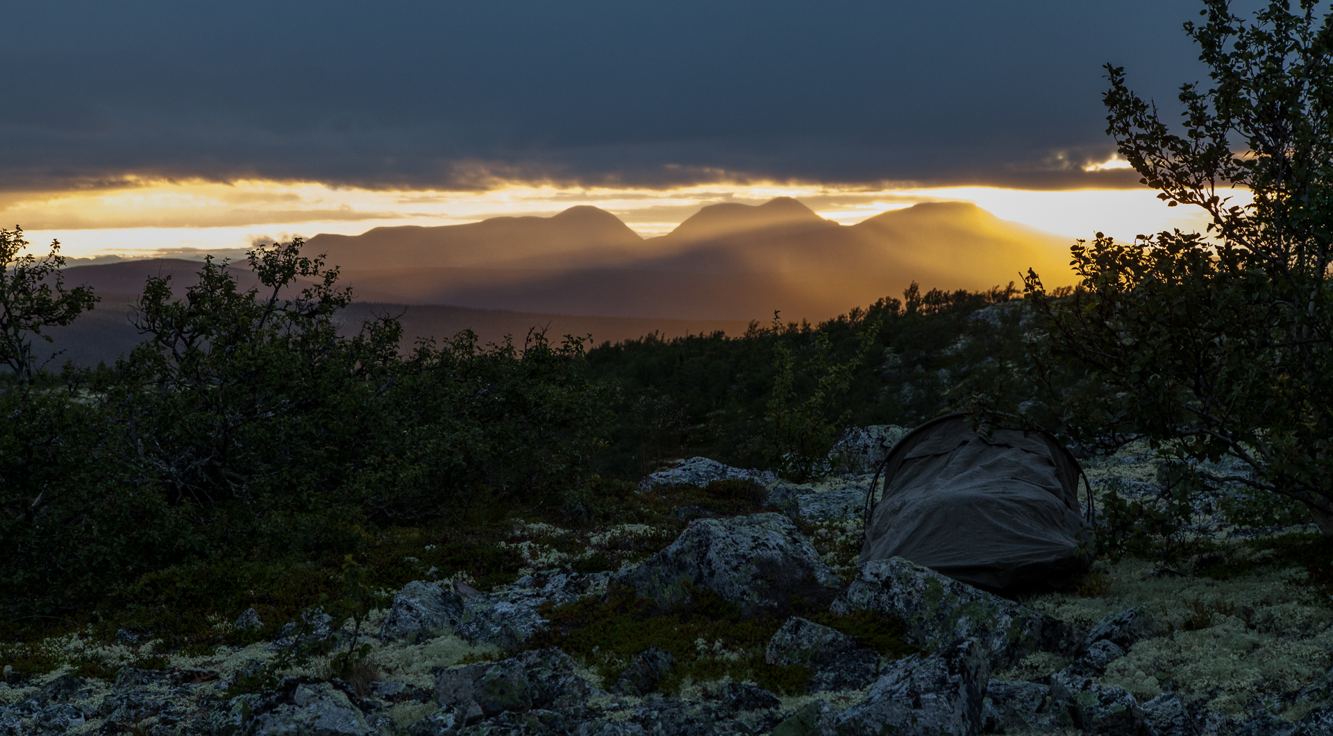 Übernachtung im Fjäll 1