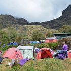 Übernachtungsort auf dem Inka-Trail nach Machu Picchu