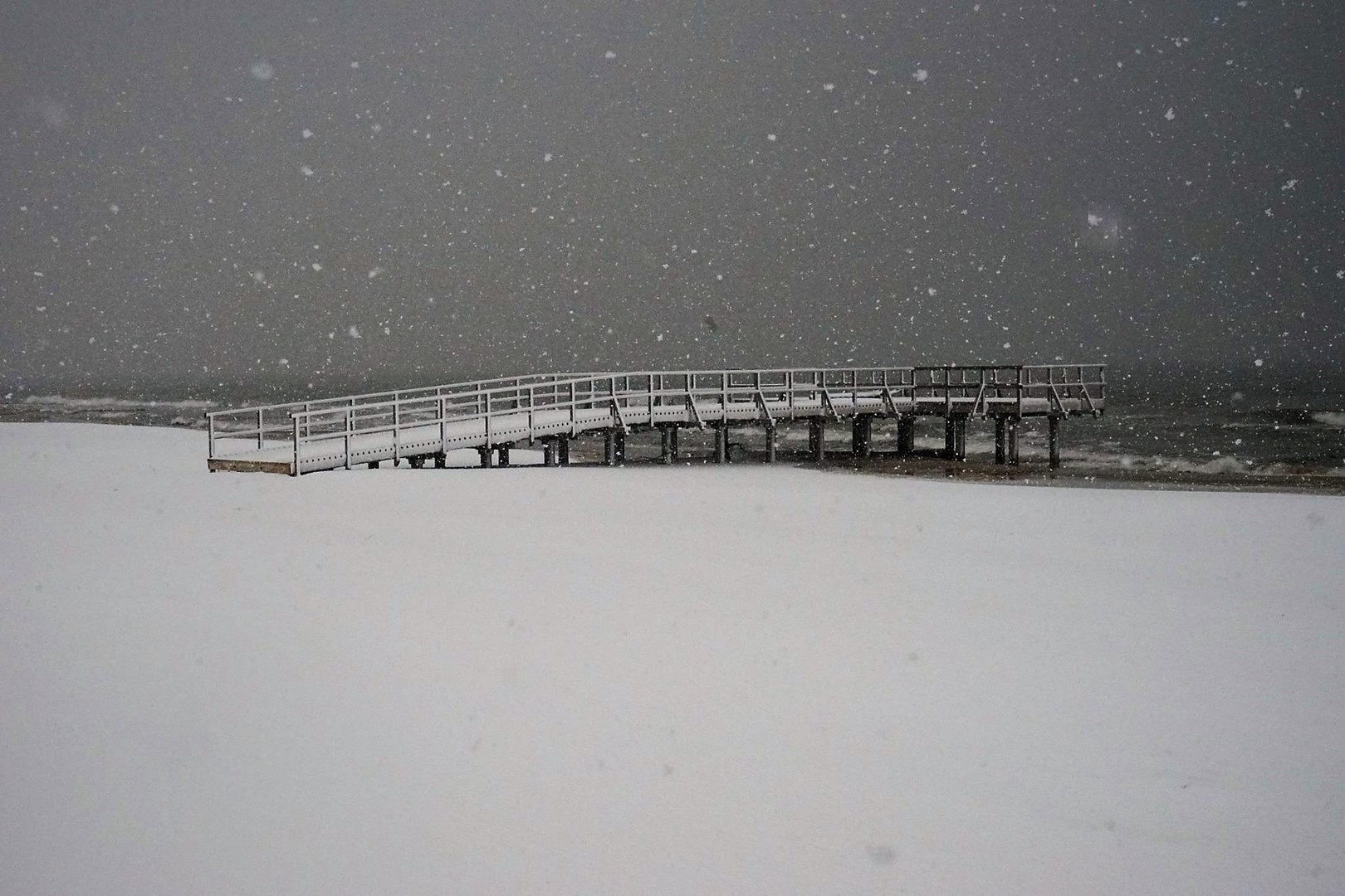 überraschender Schnee