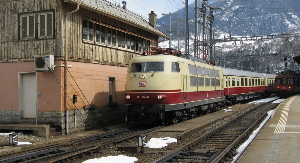 Überraschung am Mittag..... Die schöne Deutsche in der Schweiz