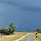 Überraschung an der Oder vor dem Gewitter