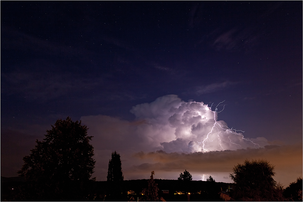 Überraschungsgewitter