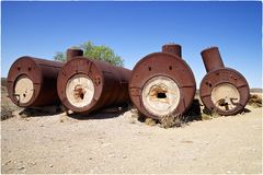 Überreste der ehemaligen Blinman Mine - Australien