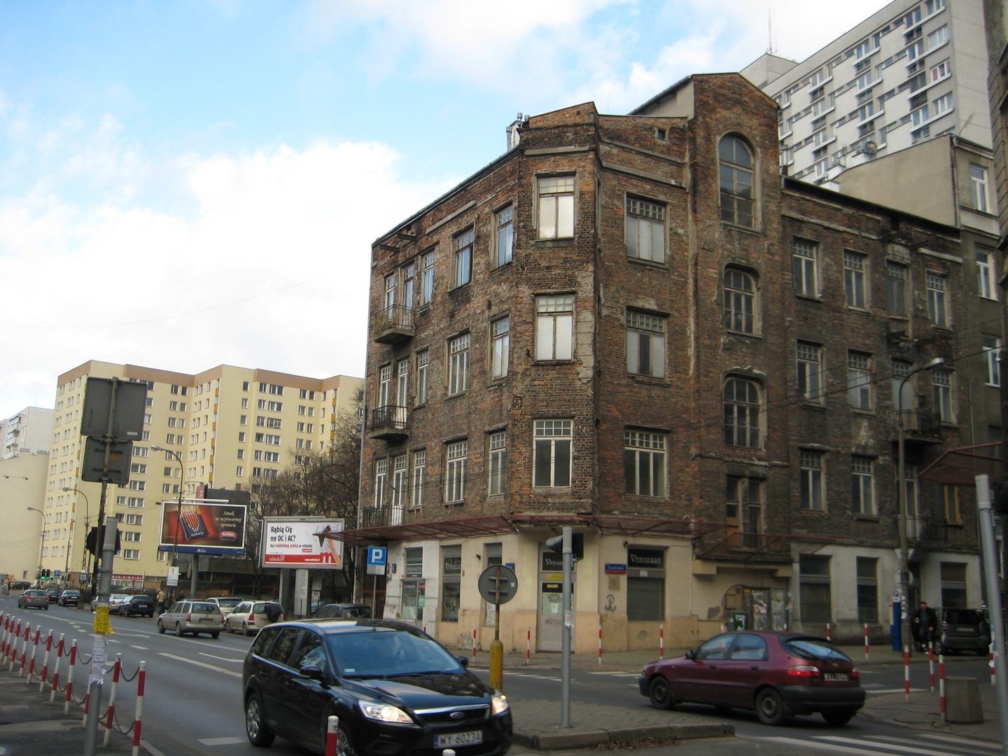 Überreste des Warschauer Ghettos