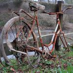 Überreste eines Fahrrads