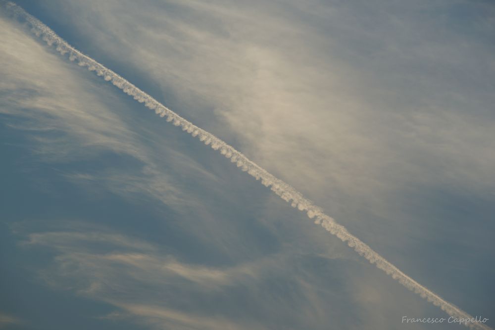 Überreste eines Überfluges