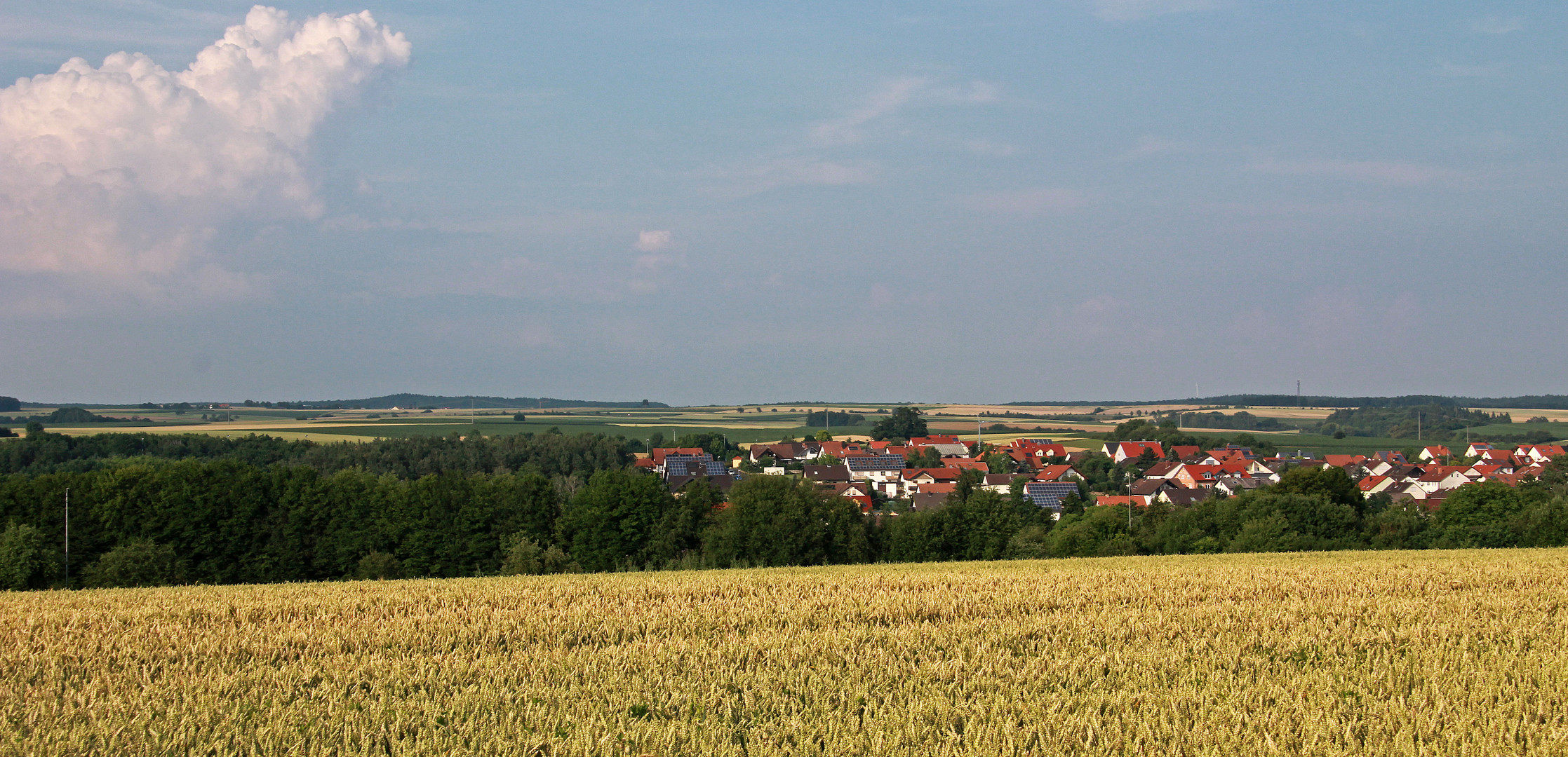 ...übers Land geschaut