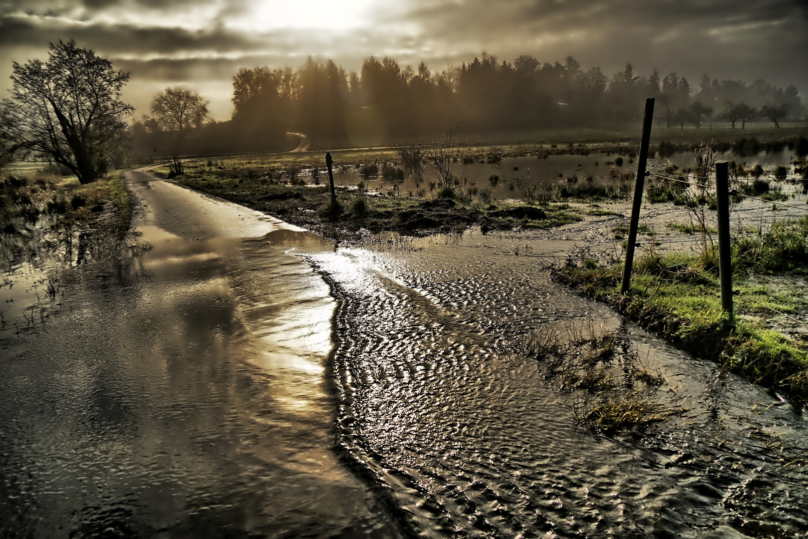 Überschwemmung an der Horloff ("Wasserlandschaften")