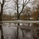 Überschwemmung im Park