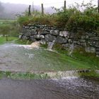 Überschwemmung in Dartmoor am 4 August