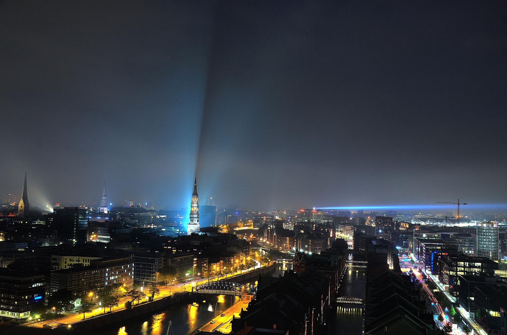 Übersciht der Speicherstadt