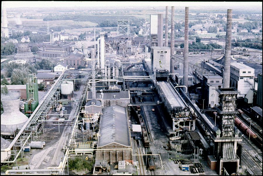 Übersicht Kokerei Gneisenau 02-1988