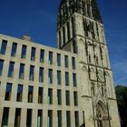 Überwasserkirchturm mit Bistumsbibliothek, Münster