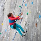 Übung an der hohen Silvretta-Staumauer