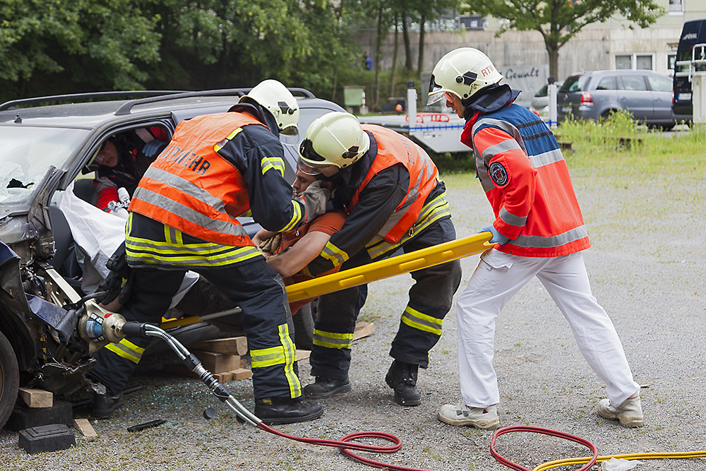 Übung BF Wuppertal 1