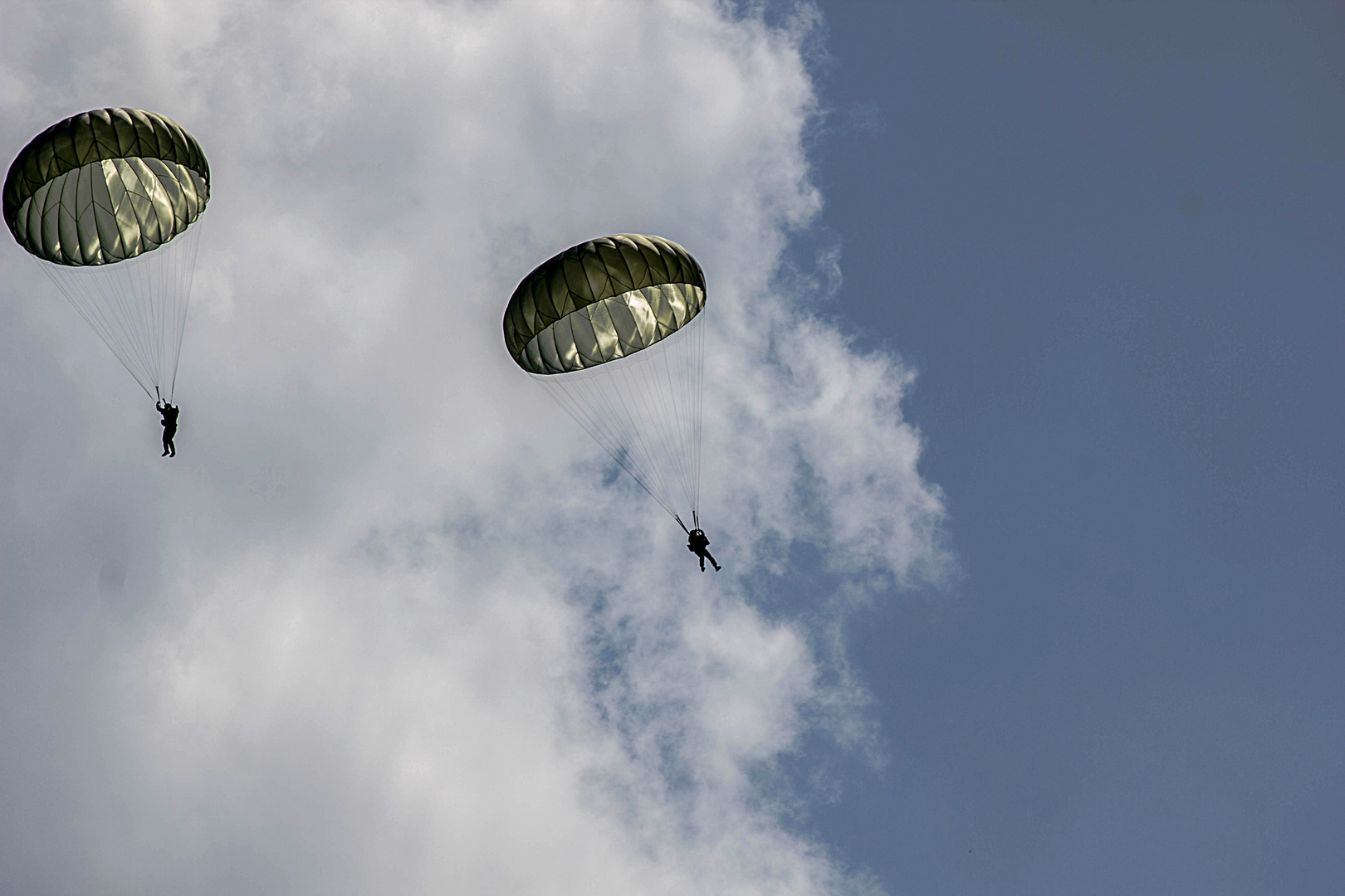 Übung der Bundeswehr am Edersee