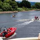 Übung der Wasserwacht bei Hameln