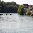 Übung in der Aare