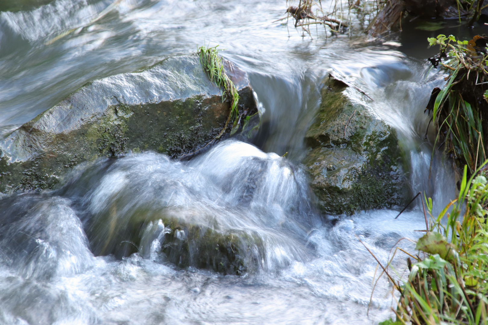 Übung mit fließendem Wasser