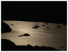 Ücagizlar. Blick aus Kekova/Kale