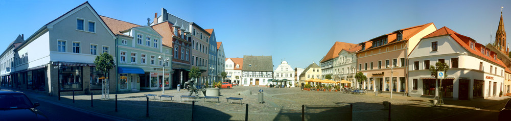 Ueckermünder Marktplatz