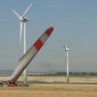 Uelversheim: Ein Flügel geht zum Windpark auf die Reise  ©