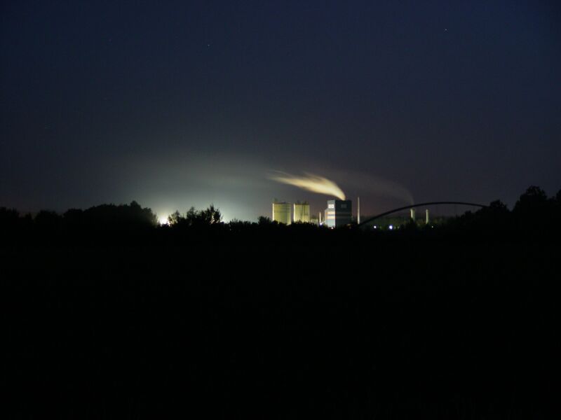 Uelzen bei Nacht