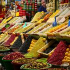 Üppige Marktauslage in Marokko