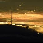 Uetliberg mit Morgenrot.