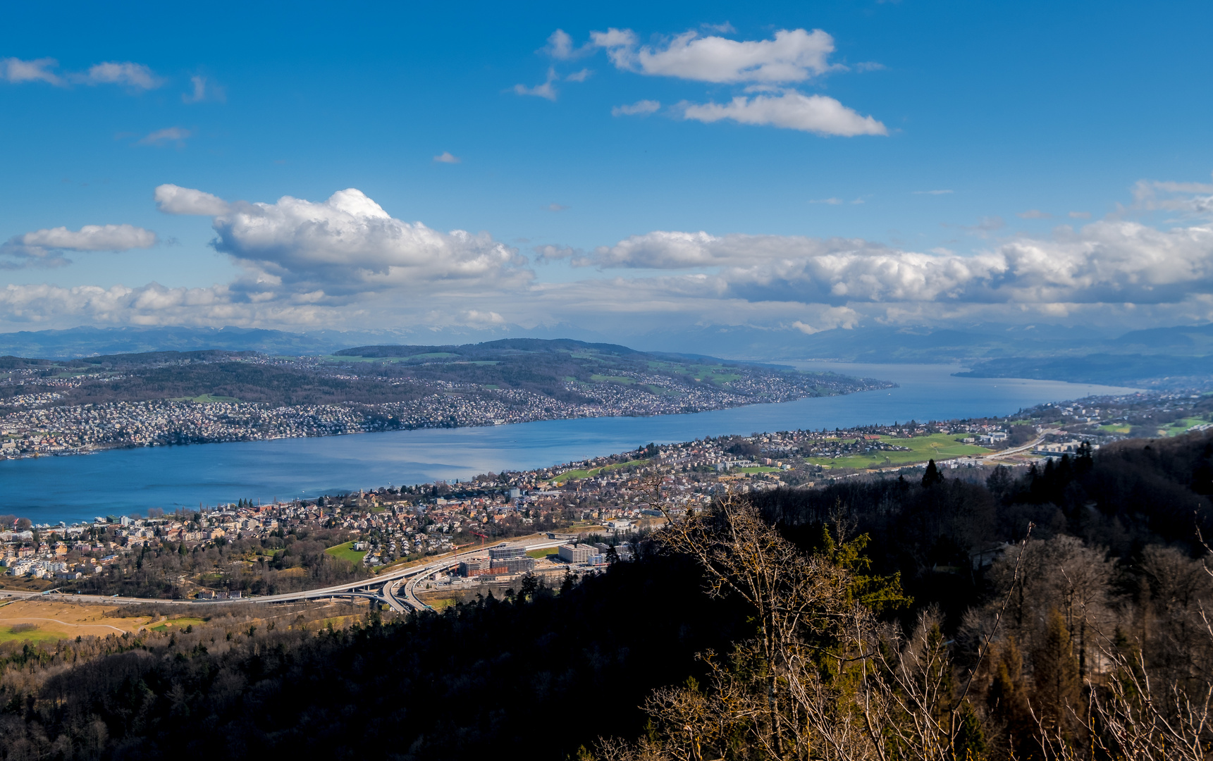 Ütliberg, Zürich im Vorfrühling