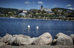 Ufer am Strandbad Schluchsee