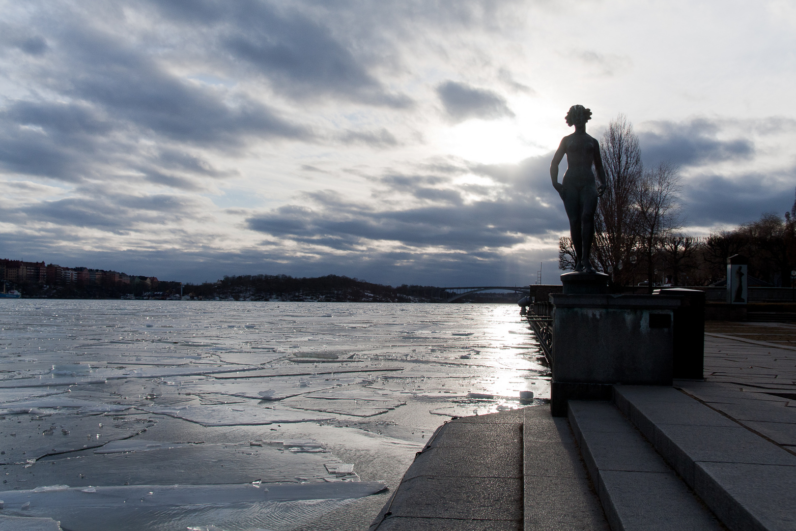 Ufer des Riddarfjärden