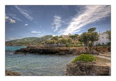 Ufer Promende von Cala Rajada