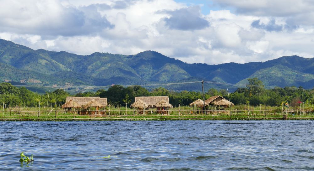 ...Uferidylle am Inle See...