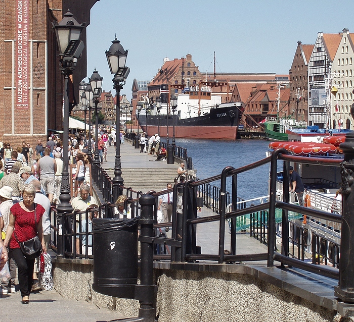 Uferpromenade an der Mottlau