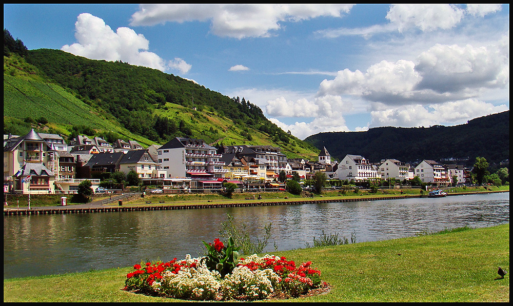 Uferpromenade in Cochem an der Mosel