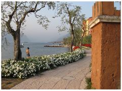 Uferpromenade von Brenzone