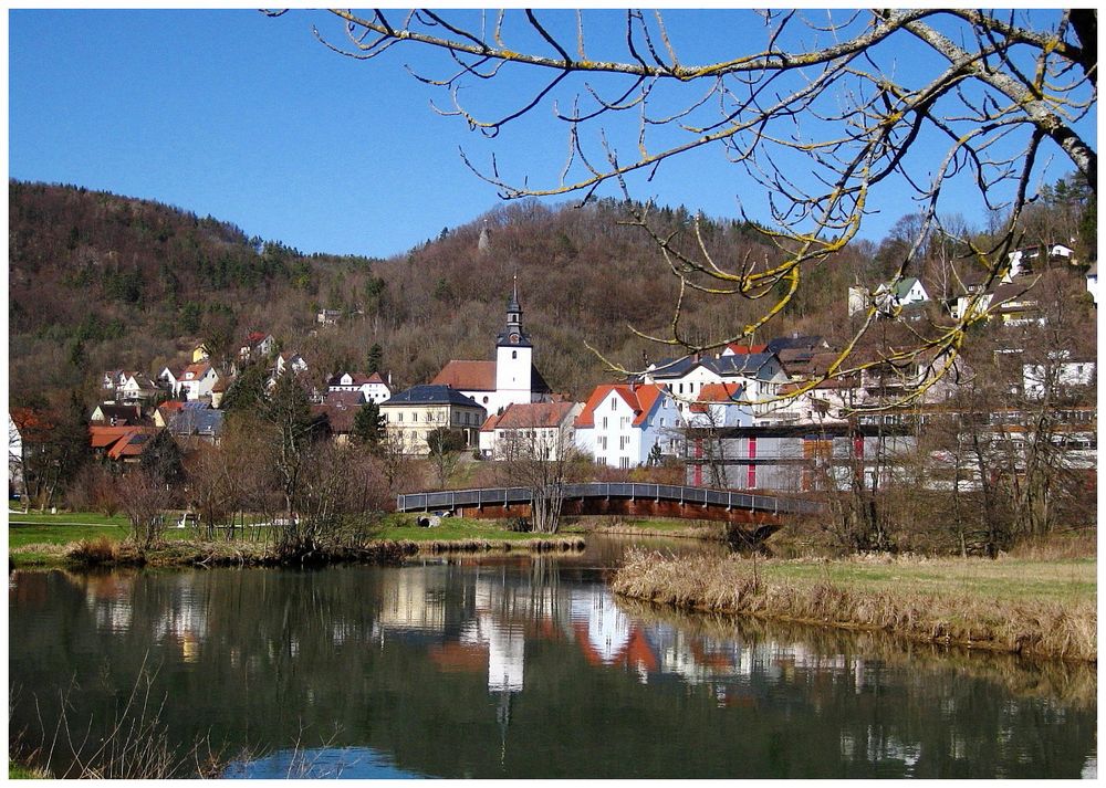 Uferpromenade von Muggendorf